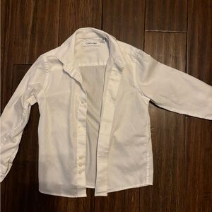 Calvin Klein Crisp White Boy’s Dress Shirt